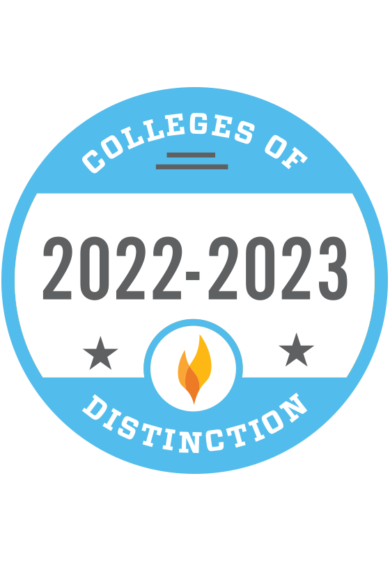 graphic: College of Distinction 22–23 seal