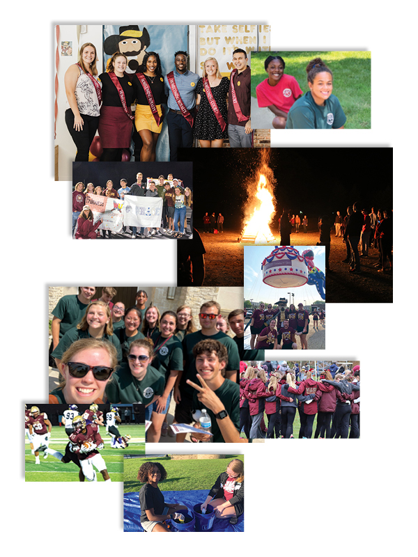 Collage of photos from various Cavs Cor Cordium events