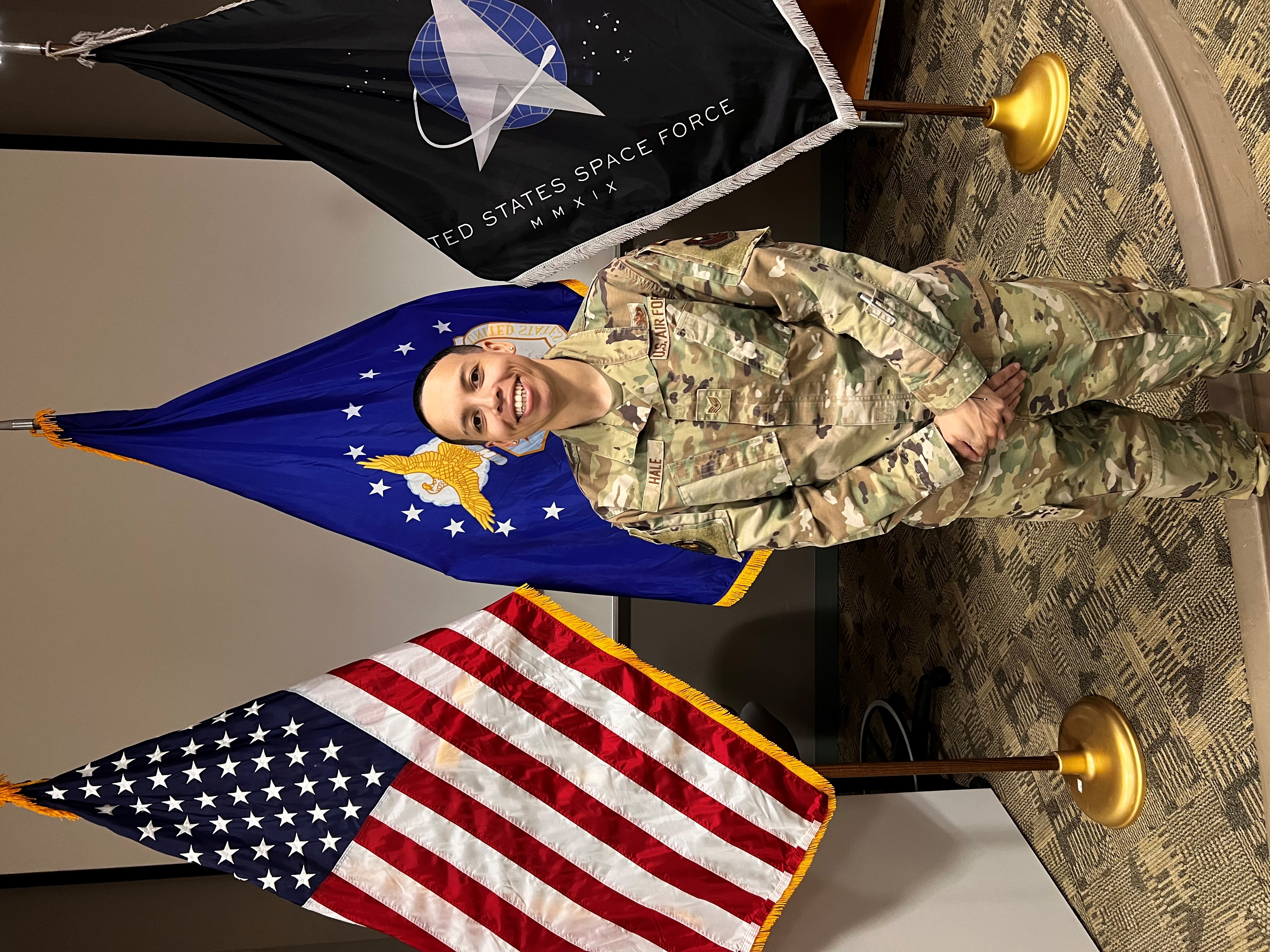 photo of Staff Sergeant Avery Hale, Air Force Recruiter