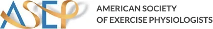 American Society of Exercise Physiologists logo with stylized ASEP lettering.