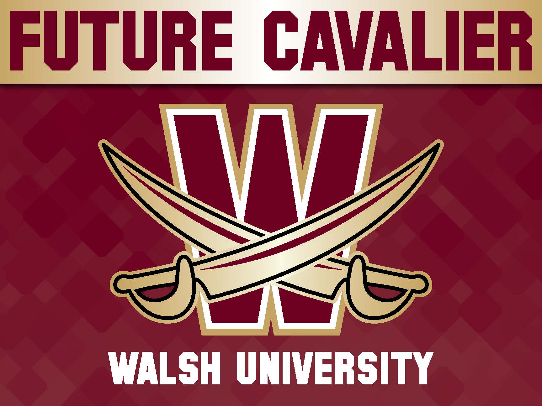 Download and print this Walsh University Future Cavalier yard sign for your graduation party!