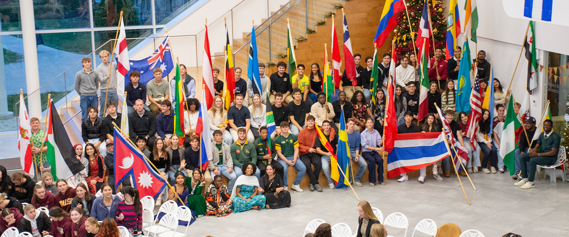 International Dinner group photo
