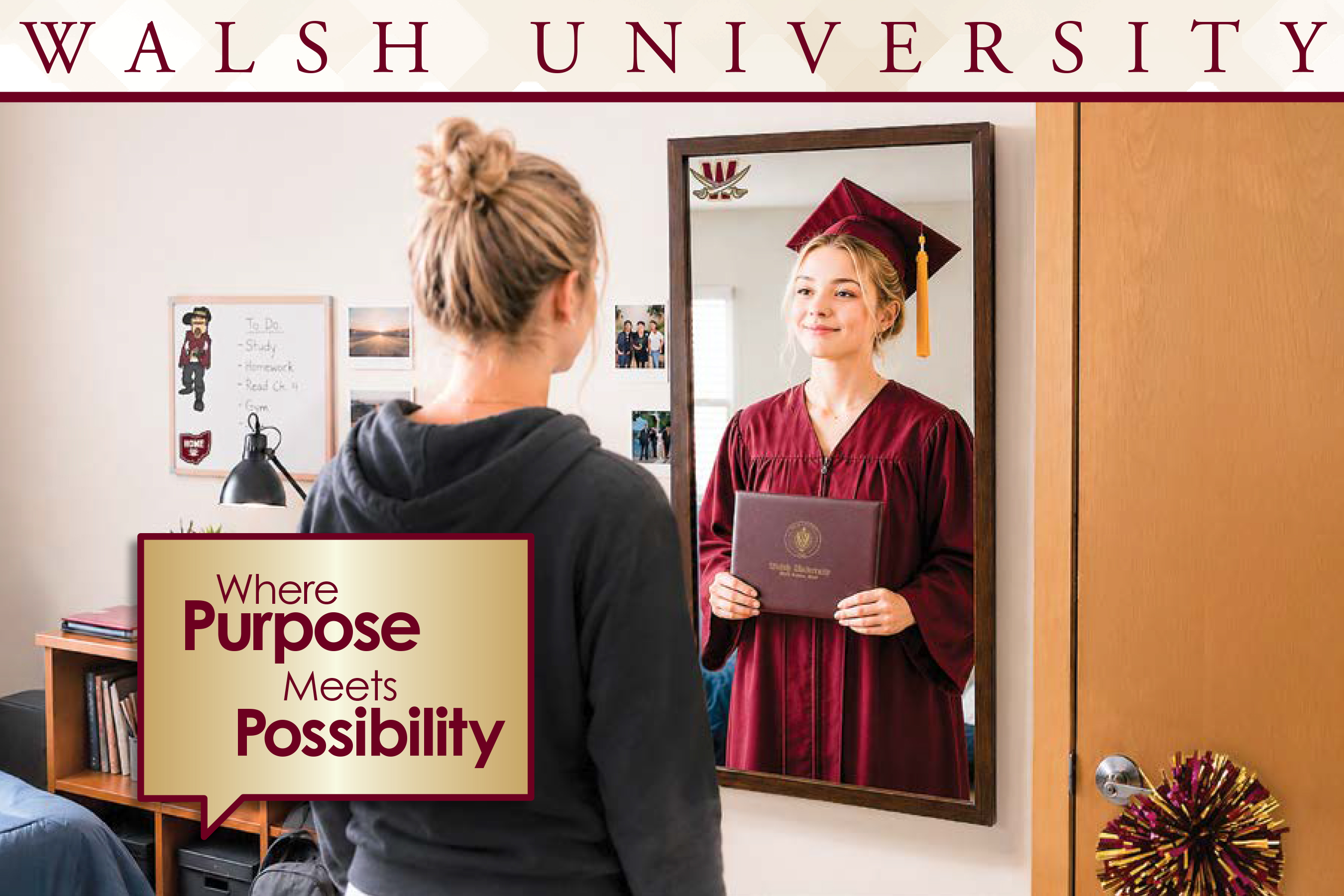 Admissions fast facts cover artwork: More than a degree,Education for Life