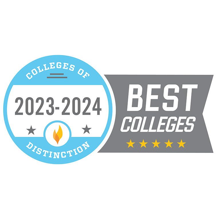 Colleges of Distinction Best Colleges 23–24 graphic