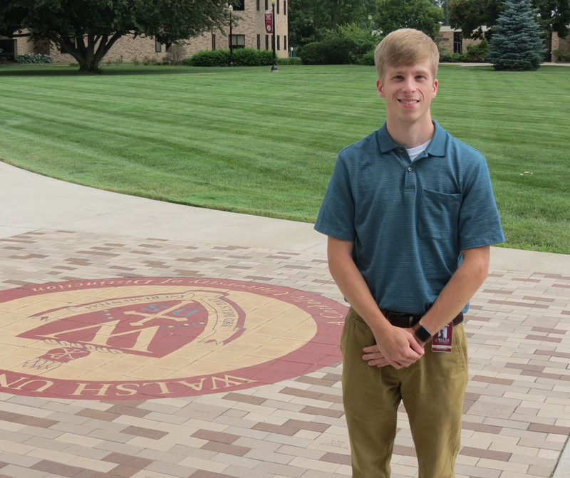 photo: Admissions Counselor Nicholas Foringer