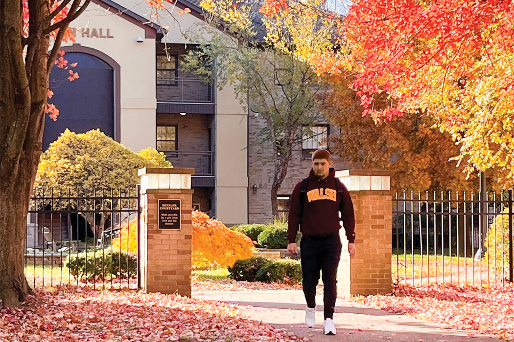 campus fall