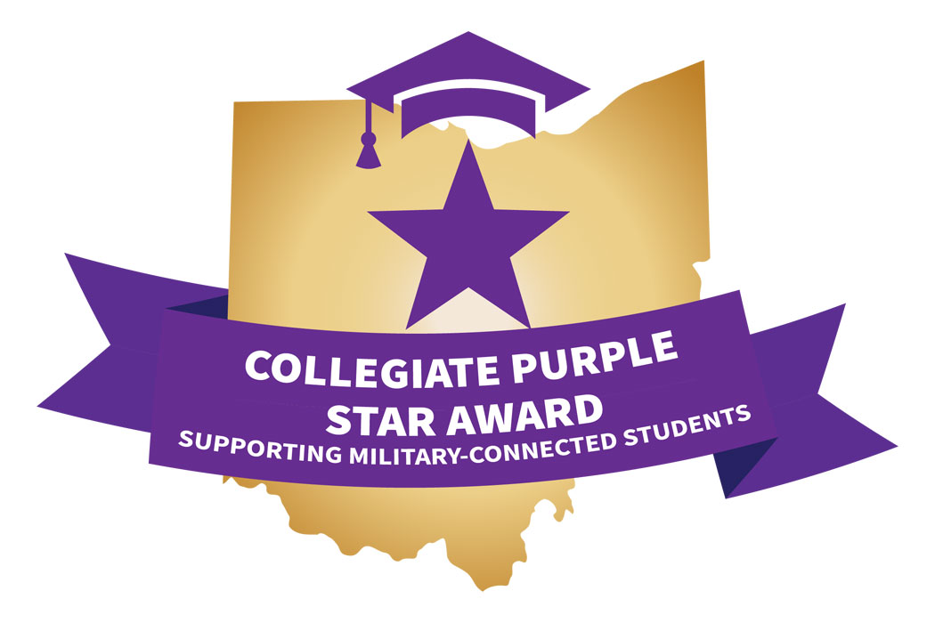graphic: Collegiate Purple Star Award