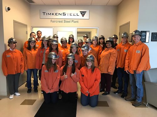 Blouin Scholars Tour Timken Steel