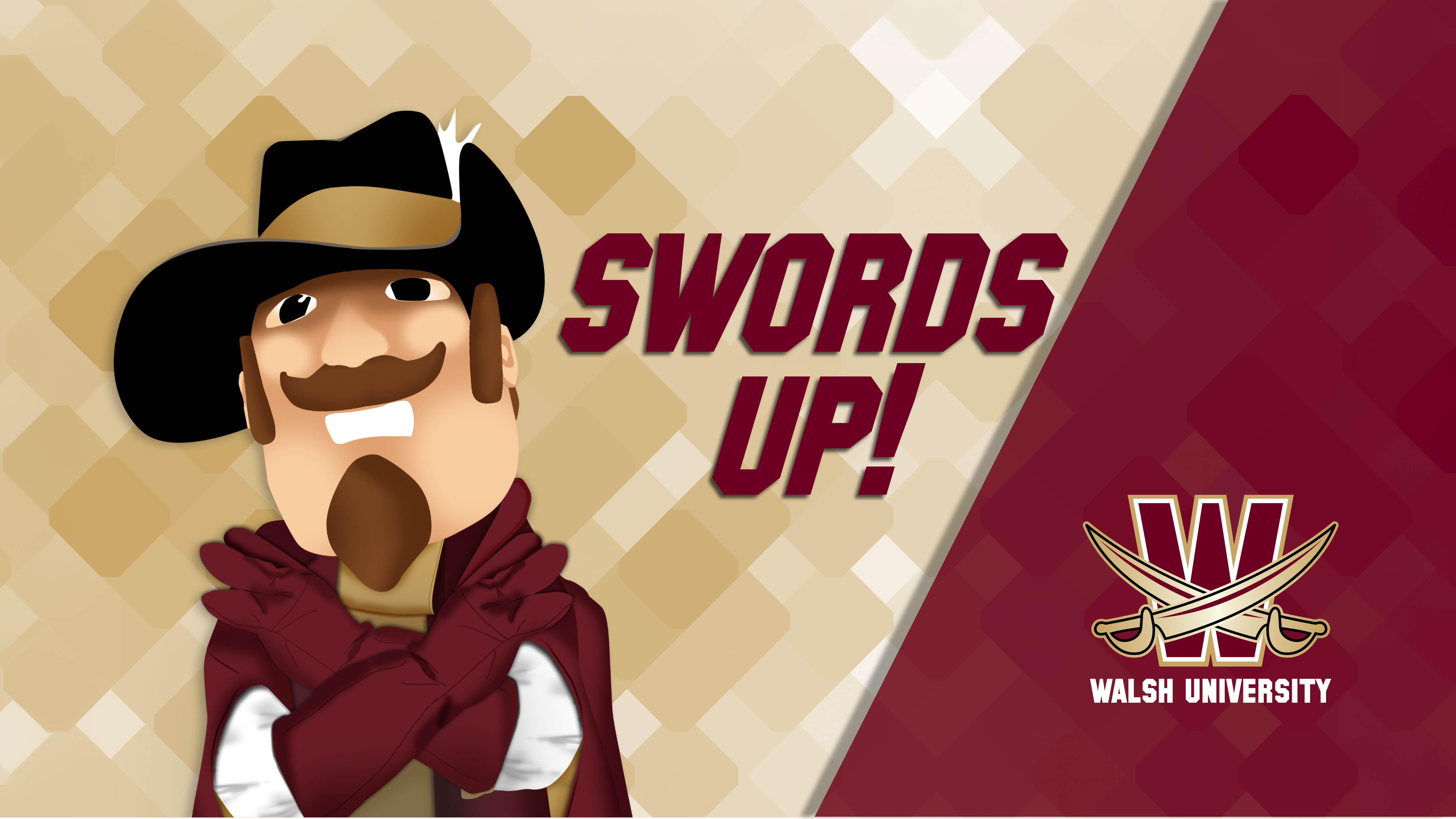 Sir Walter Swords Up Desktop Background